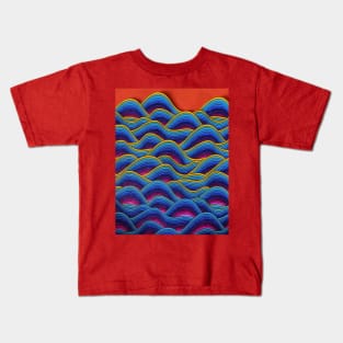 Gentle Waves Kids T-Shirt